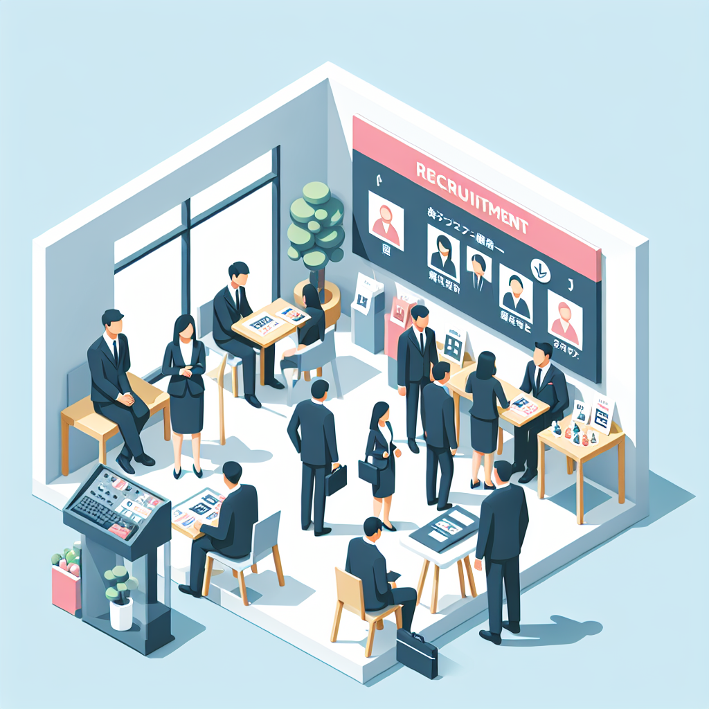 中小企業の採用イベントの様子