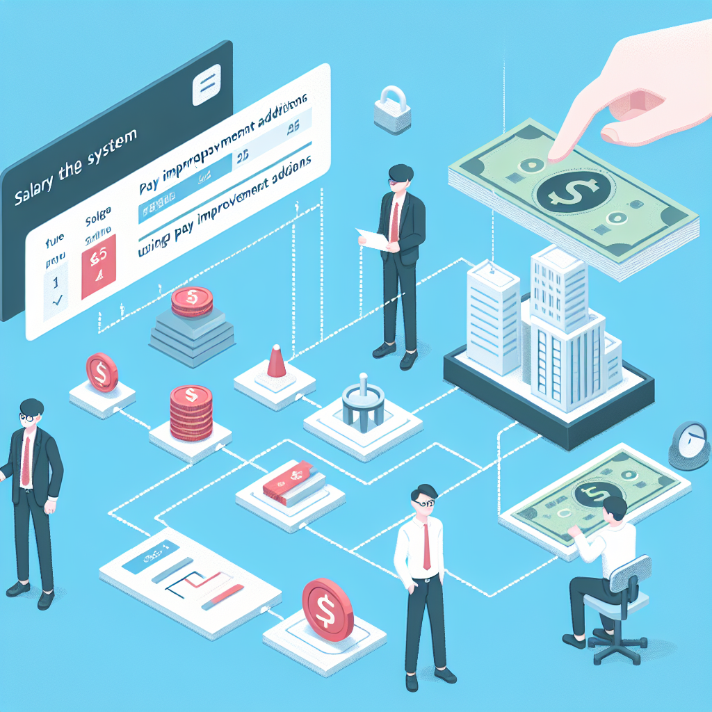 処遇改善加算を活用した給与体系のイメージ図