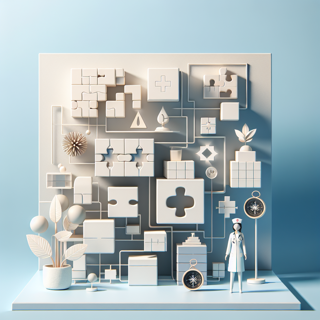 看護師が働く職場の風景写真