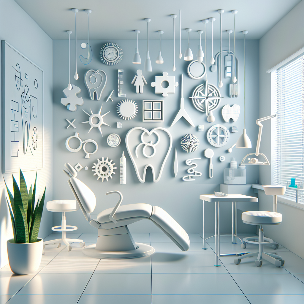 歯科医院の明るく清潔な院内風景