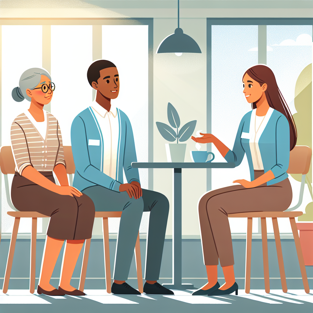 介護職員の研修風景