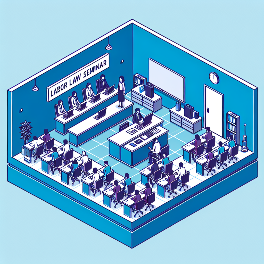 労働法制セミナーでの講義風景