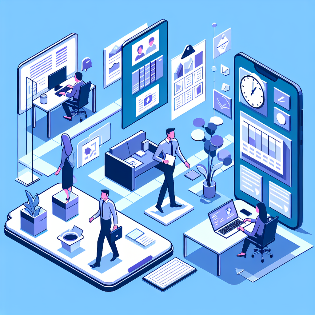 社員の日常を表現したInstagram投稿の例