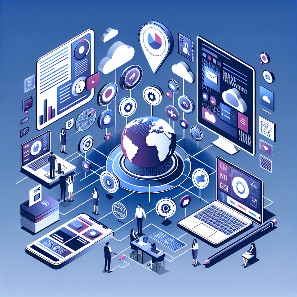 SNSを活用する企業のイメージ