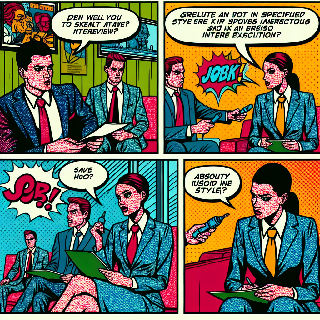 採用面接の様子を表すイメージ画像