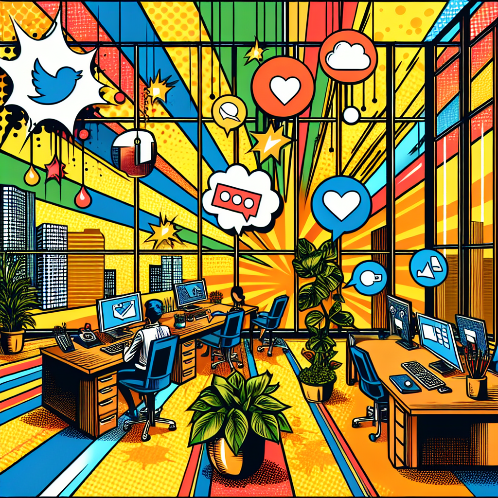 成功したSNS採用事例の企業オフィスのイメージ画像