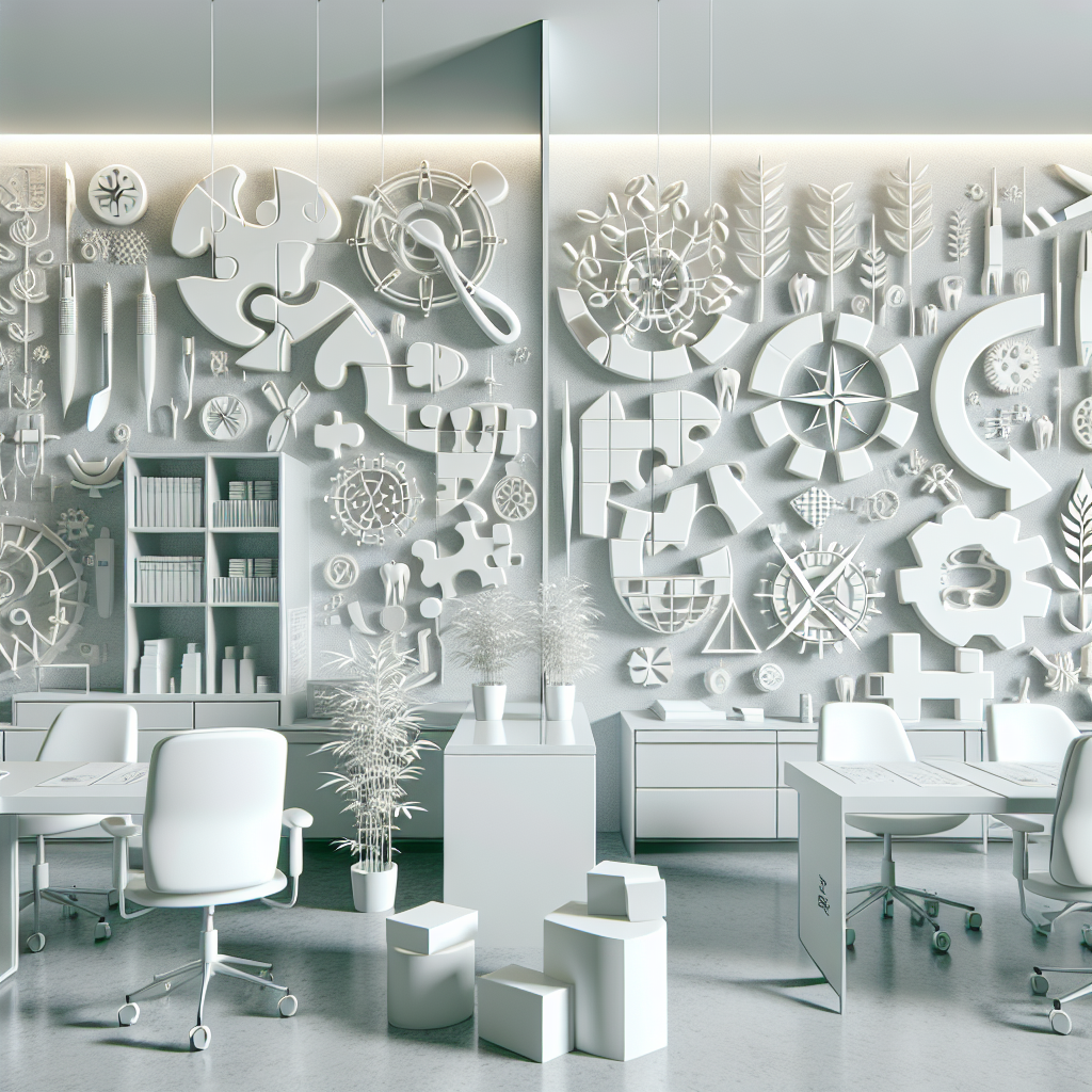 歯科医院の職場風景を示す画像