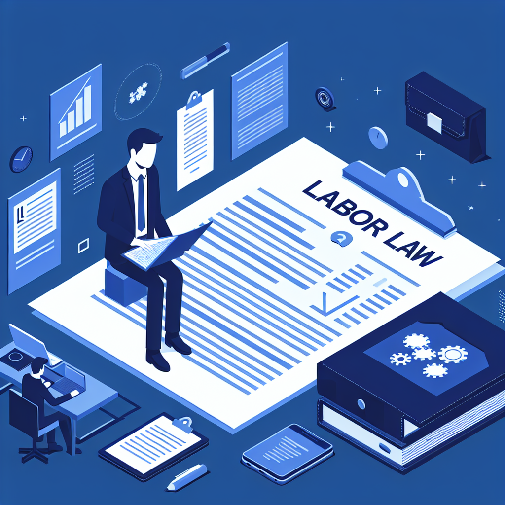 労働法制の資料を確認する経営者のイメージ