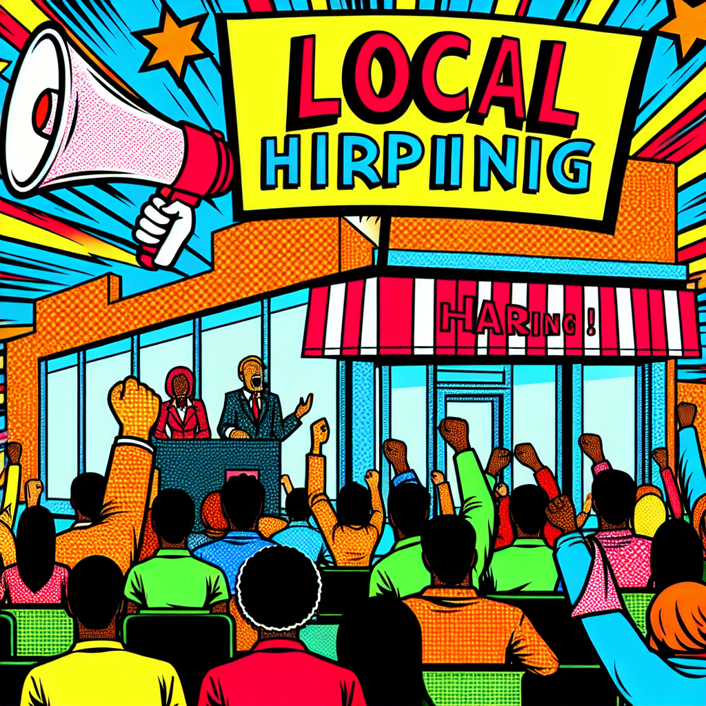 地域での採用イベントの様子