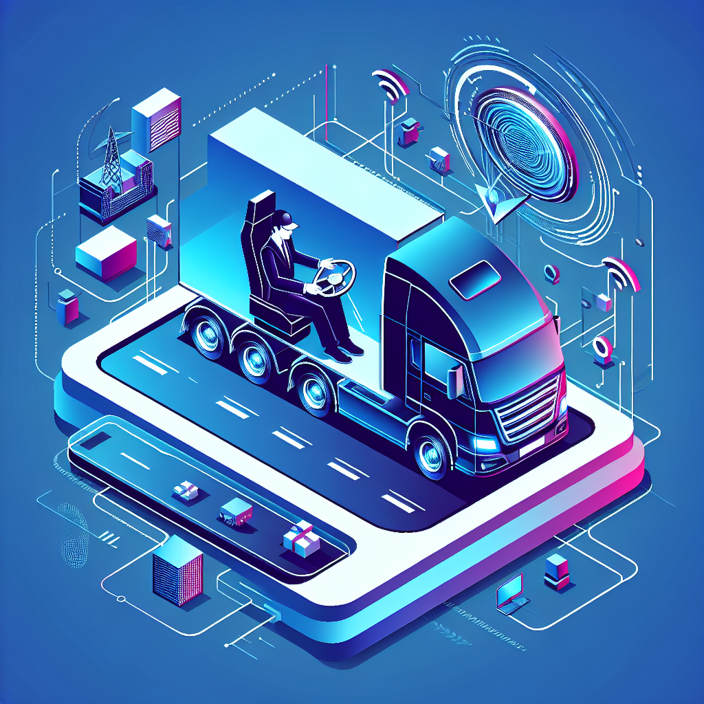 物流の現場で働くドライバーの写真