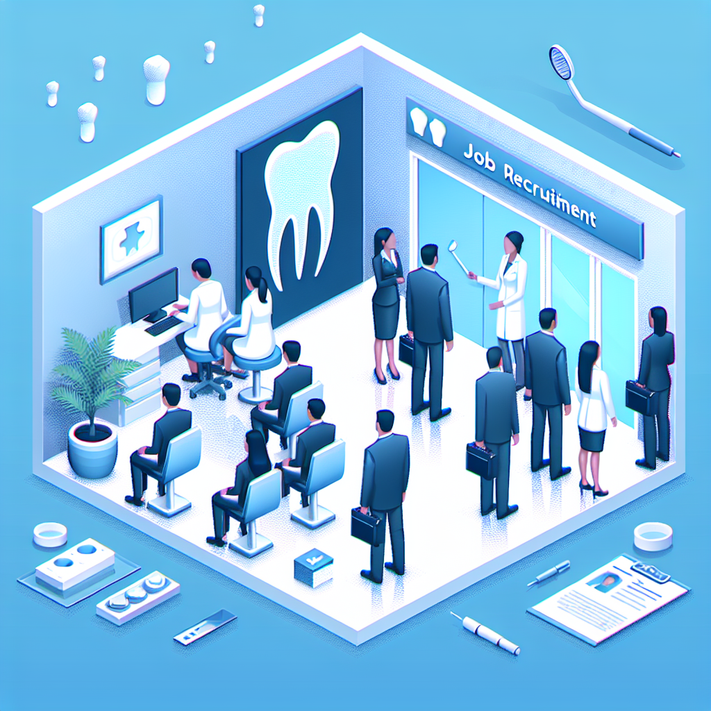 歯科医院での採用説明会の様子