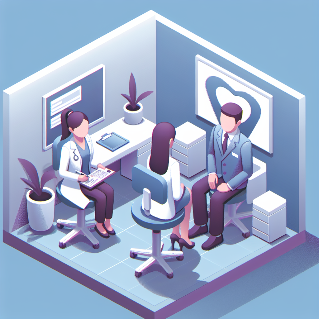 歯科医院の採用面接風景