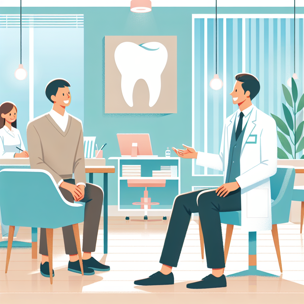 歯科医院の採用面接の様子