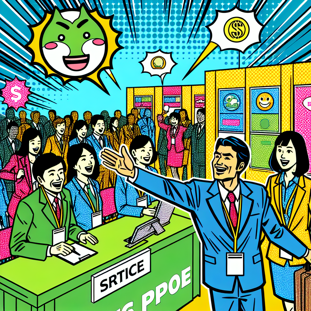 地域イベントでの企業ブースの様子