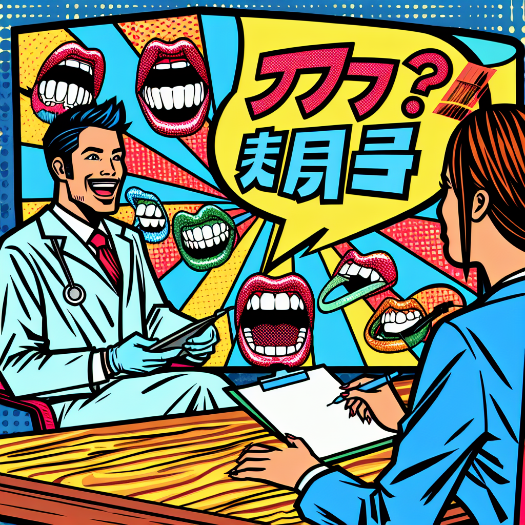 歯科医院の採用面接のシーン