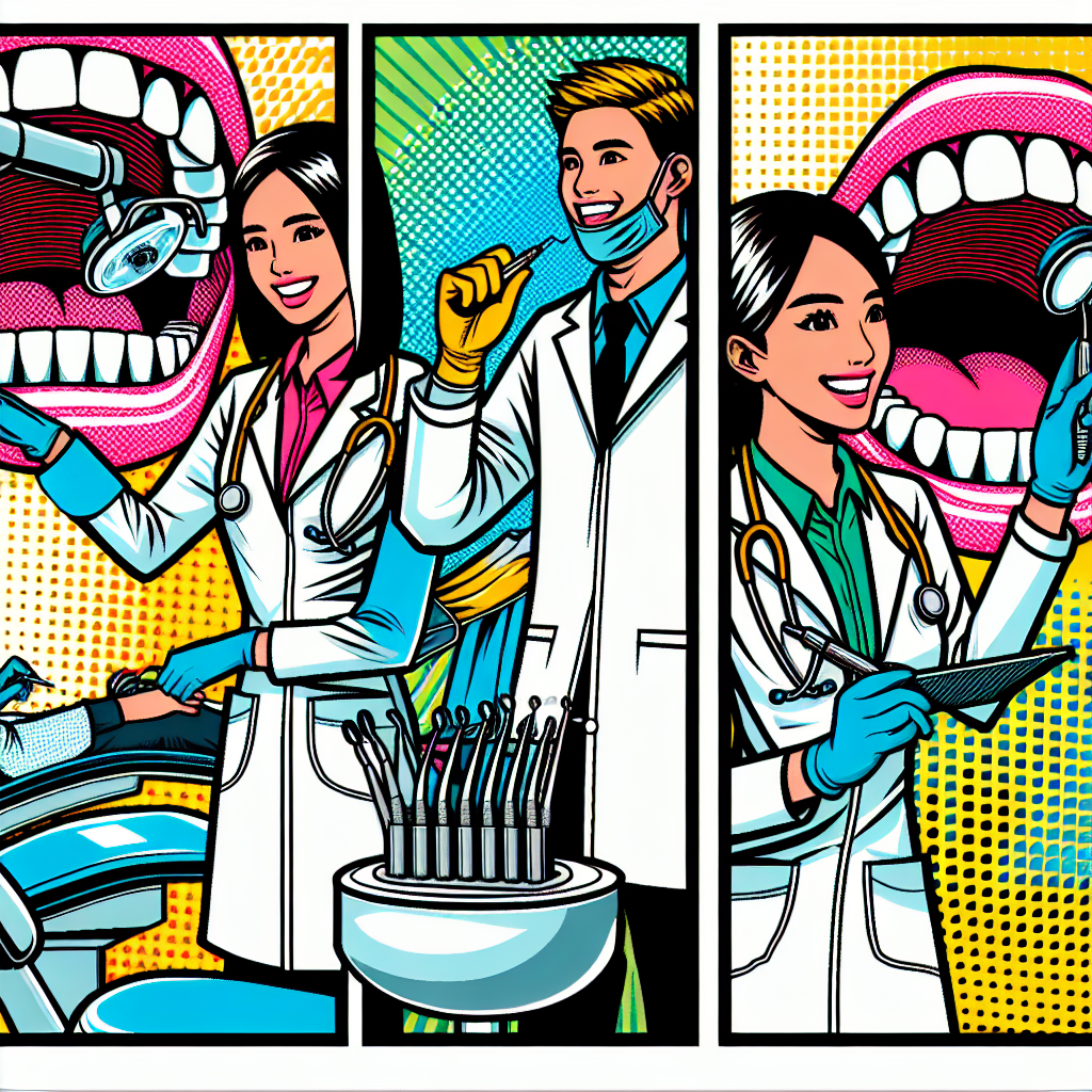 歯科医院で働くスタッフのイメージ写真