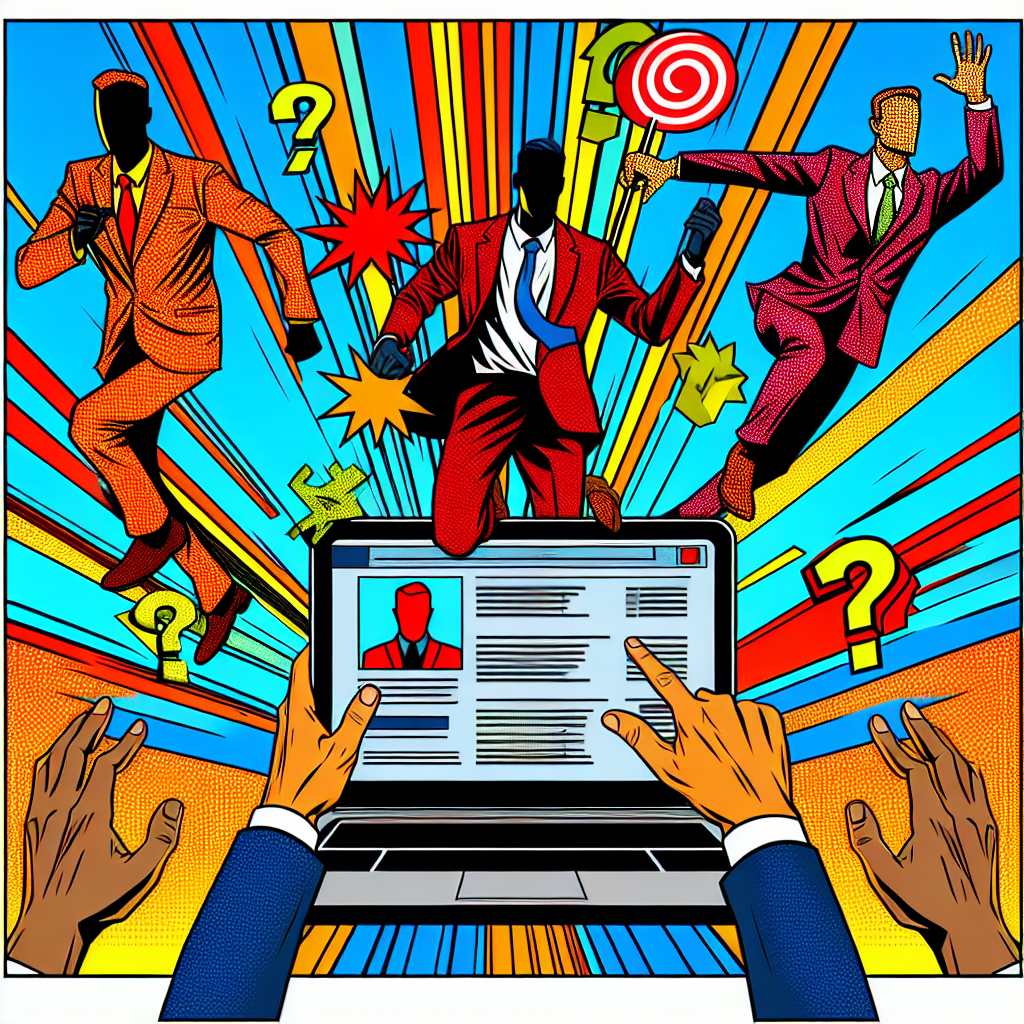 オンライン求人プラットフォームを利用する企業の様子