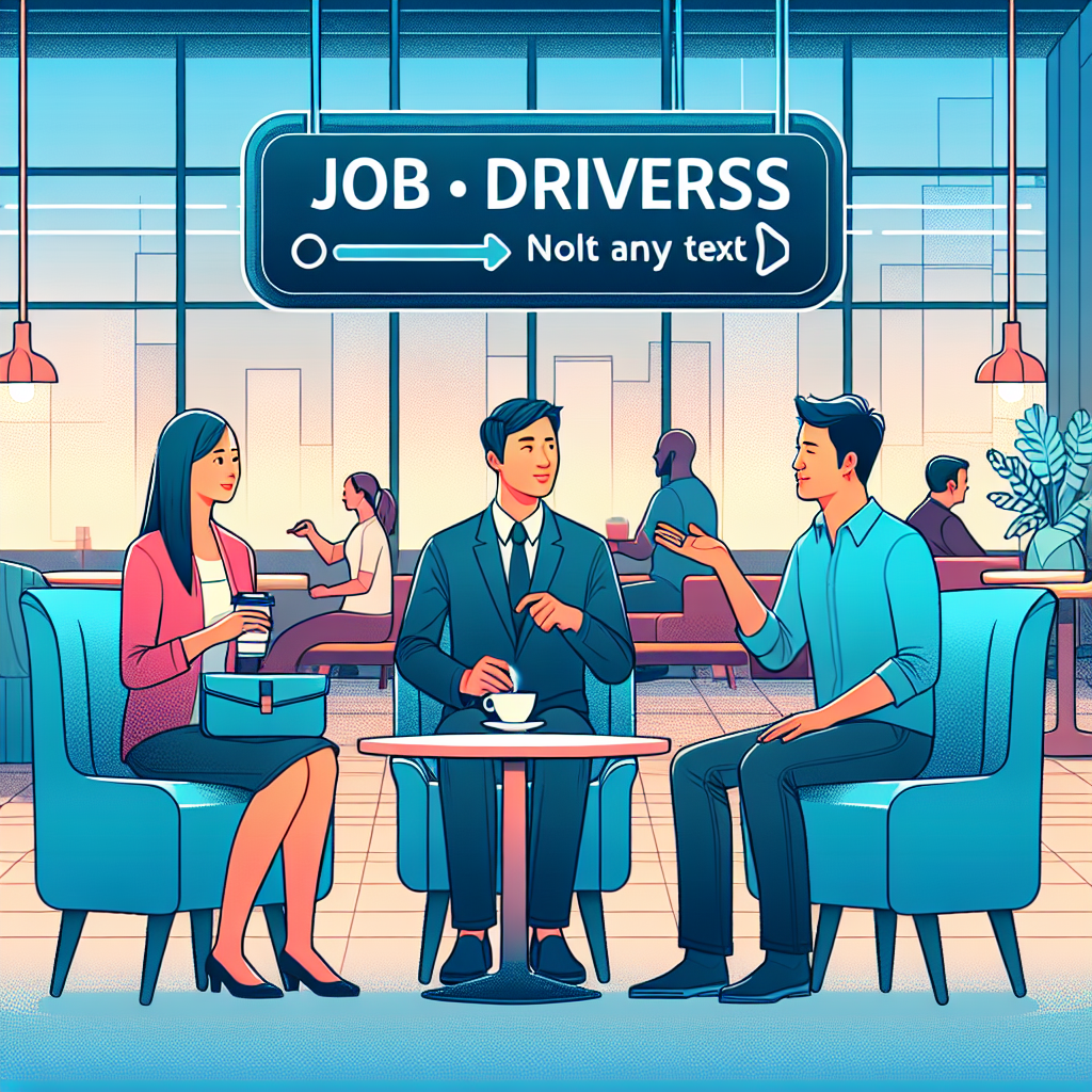 ドライバーを募集する魅力的な求人広告のイメージ