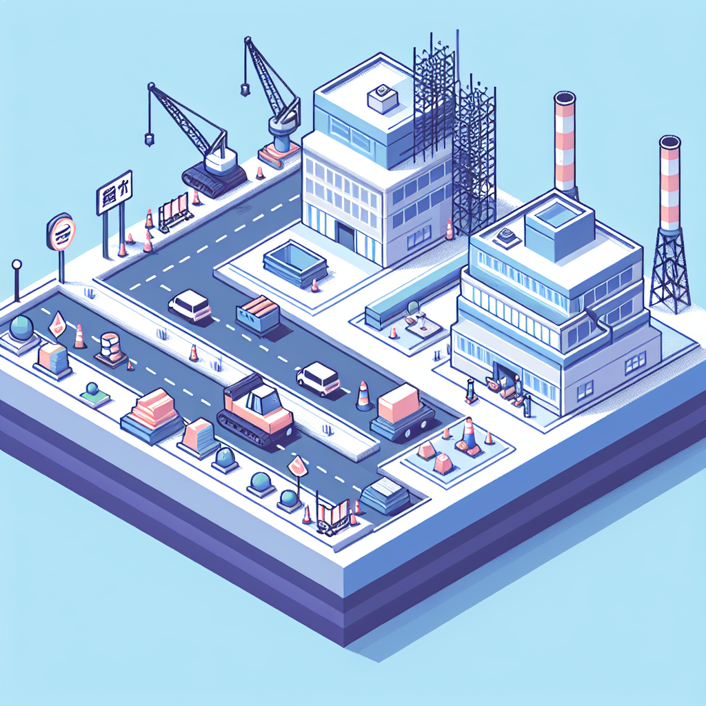 労働環境の改善に取り組む建設現場の写真