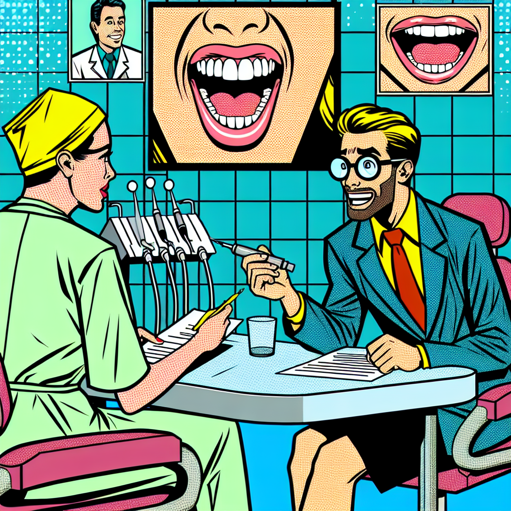 歯科医院の採用面接の様子