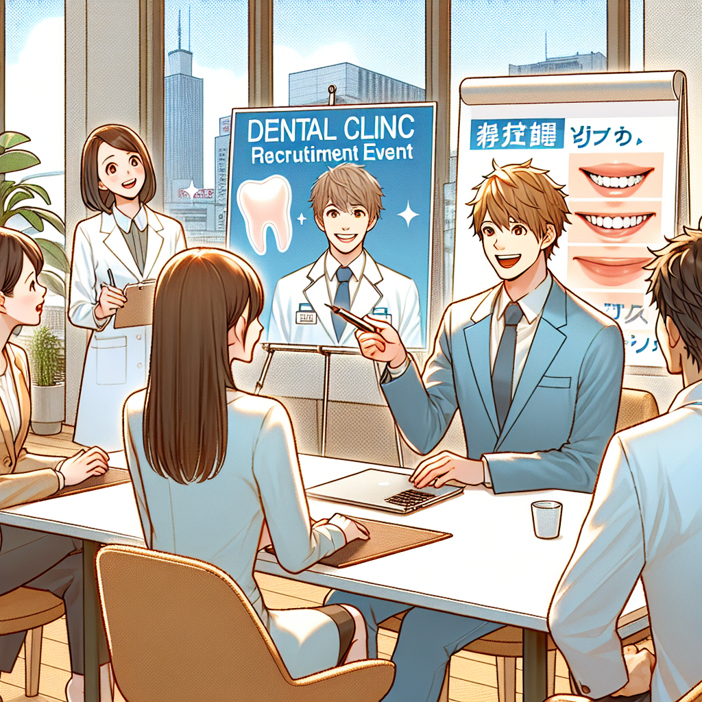 歯科医院の採用イベントの様子