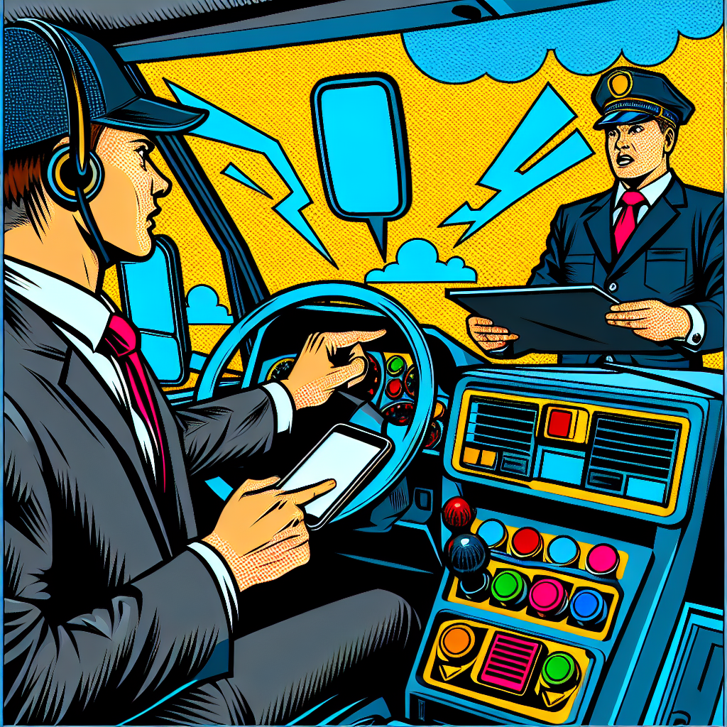 物流企業でのドライバー教育の風景