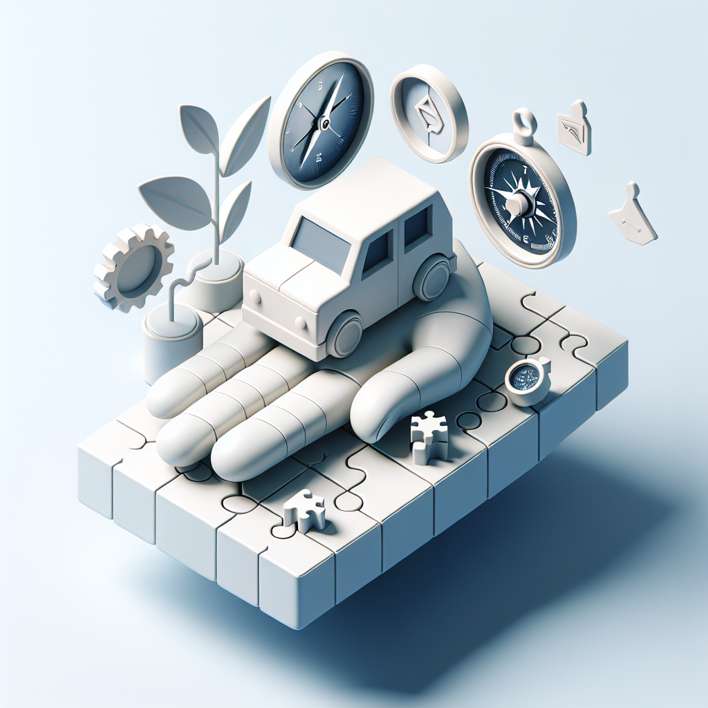 ドライバーが最新の技術を駆使して働く様子