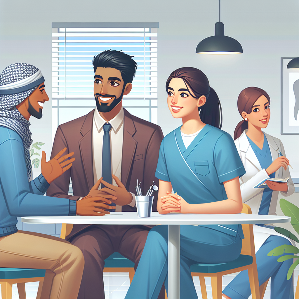 歯科医院での研修風景