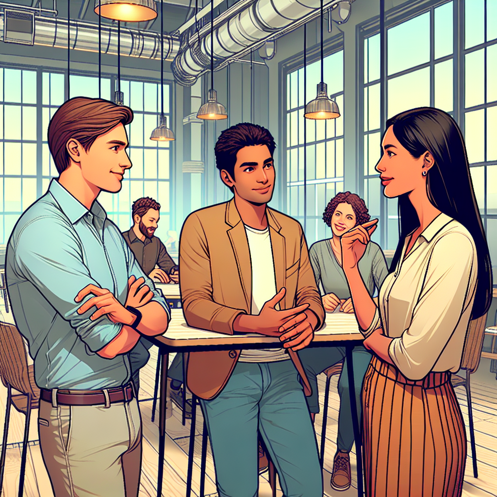 TikTokを利用した採用キャンペーンの様子