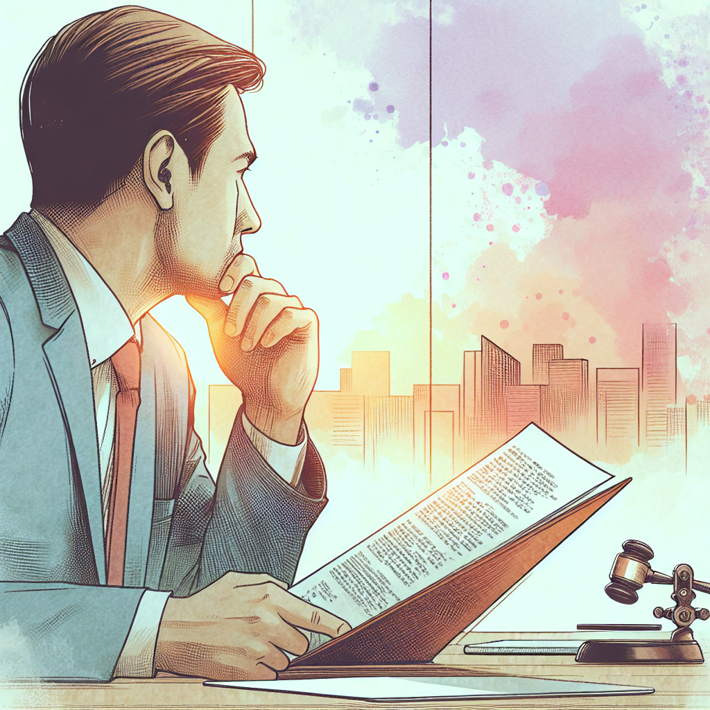 労働法制に関する資料を確認しながら対策を考える経営者の様子