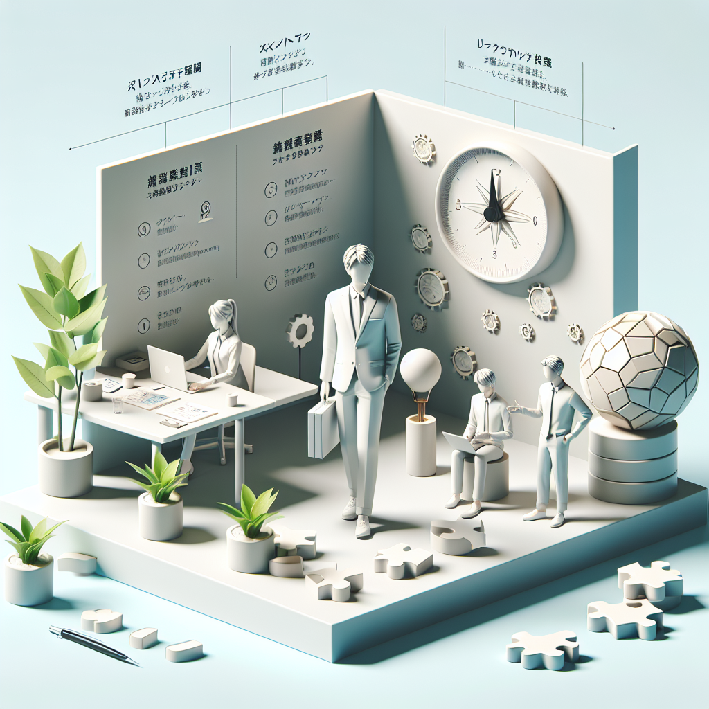 若い社員がオフィスで楽しく働いている様子