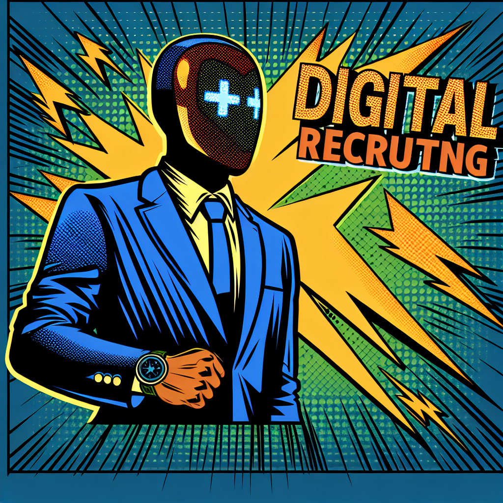 デジタルリクルーティングのイメージ図