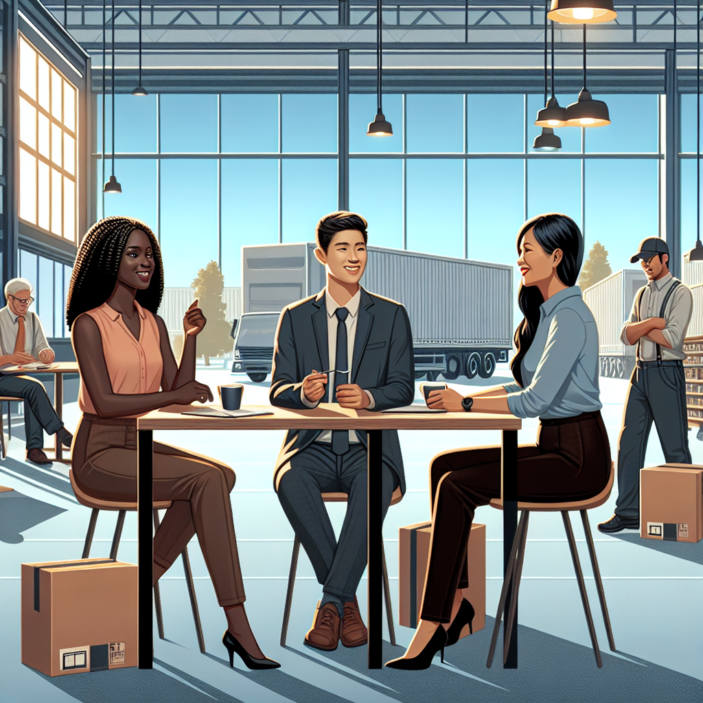 物流センターでの働きやすい環境