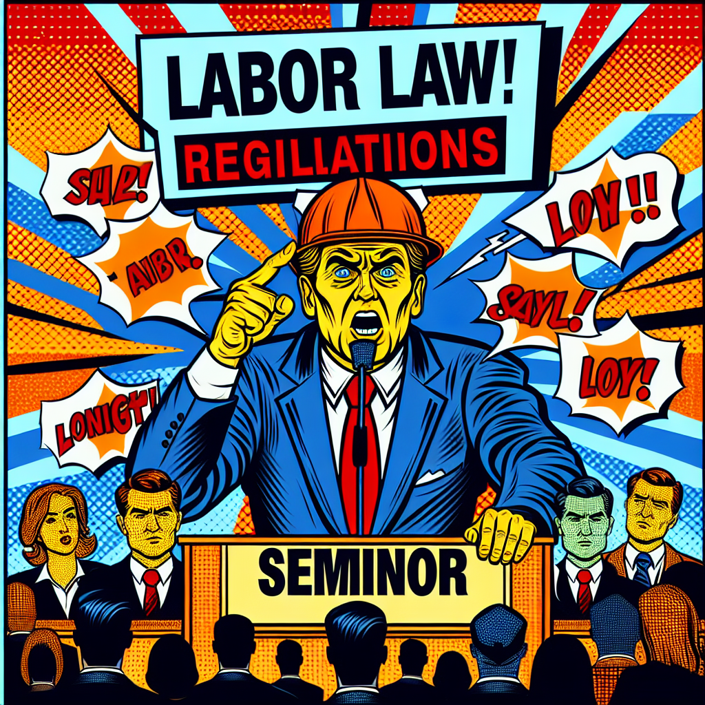 労働法制に関するセミナーの様子