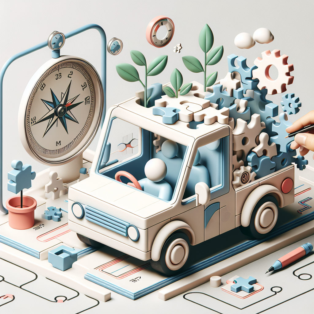 ドライバーが笑顔で働く様子