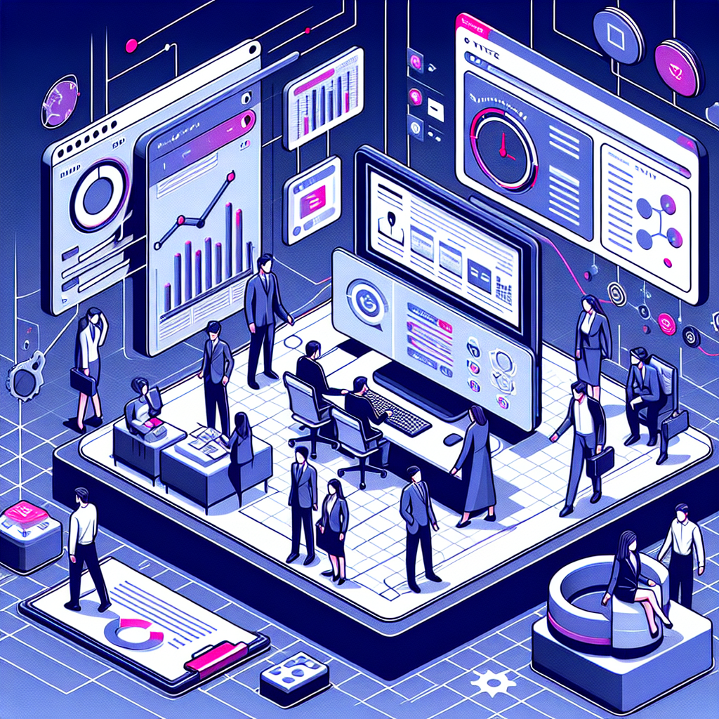 労働時間を管理するためのシステム画面のイメージ