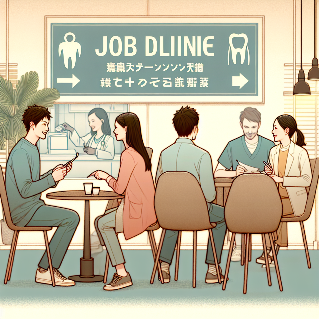 歯科医院の求人広告の例のスクリーンショット